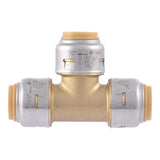 SharkBite Push to Connect 1/2 in. PTC each X 1/2 in. D Brass Tee