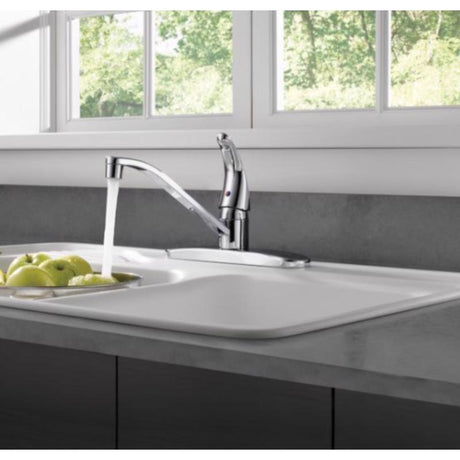 Peerless One Handle Chrome Kitchen Faucet