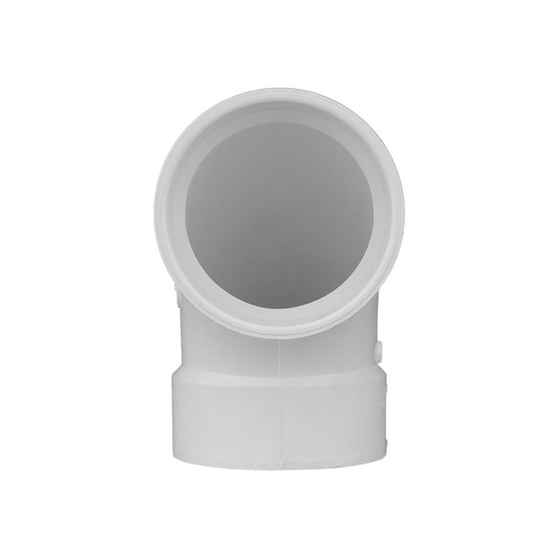 Charlotte Pipe 1-1/4 in. Hub X 1-1/4 in. D Hub PVC Elbow 1 pk