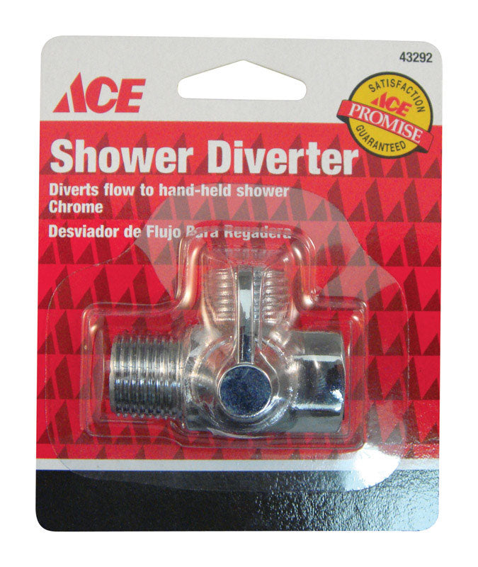 Ace Chrome Brass Shower Diverter