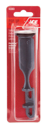 Ace n/a in. Stainless Steel ABS Plastic Pop-Up Plunger