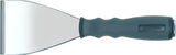 ALLWAY FS3 Scraper, 3 in W Blade, Flat, Stiff Blade, Steel Blade, Nylon Handle, Soft Grip Handle