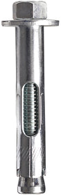 Cobra Anchors 451N Sleeve Anchor, 1/2 in Dia, 3 in L, 1300 lb, Stainless Steel