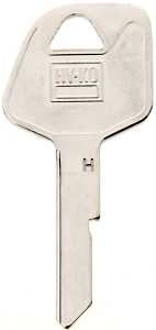 Hy-Ko 11010B79 Key Blank, Brass, Nickel, B79 Key Number, Pack of 10