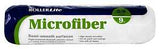 RollerLite 9MF8038 Roller Cover, 3/8 in Thick Nap, 9 in L, Microfiber Cover, White