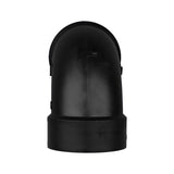 Charlotte Pipe 4 in. Hub X 4 in. D Hub ABS 90 Degree Elbow