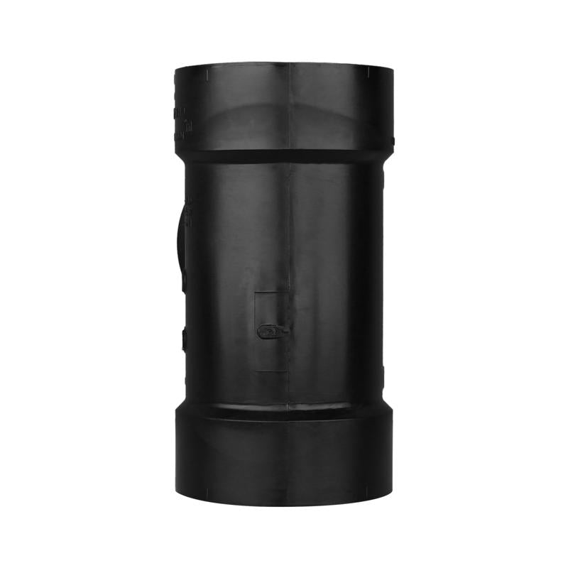 Charlotte Pipe 4 in. Hub X 4 in. D Hub ABS Sanitary Tee