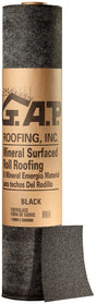 Orgill 0140 Surface Roofing, 36 ft L, 36 in W, Fiberglass, Black, Pack of 20