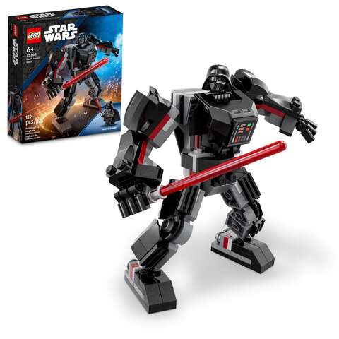 LEGO Star Wars Darth Vader Mech Toy Multicolored 139 pc