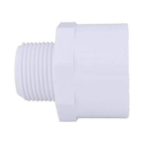 Charlotte Pipe 1 in. MPT X 1-1/4 in. D Slip PVC Adapter 1 pk