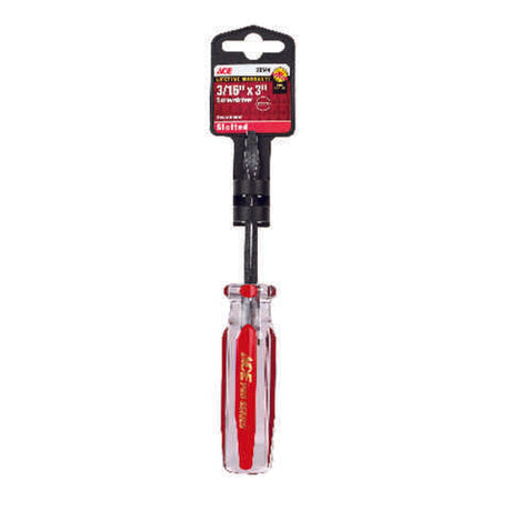 Ace 3/16 in. X 3 in. L Slotted Screwdriver 1 pc, Pack of 3