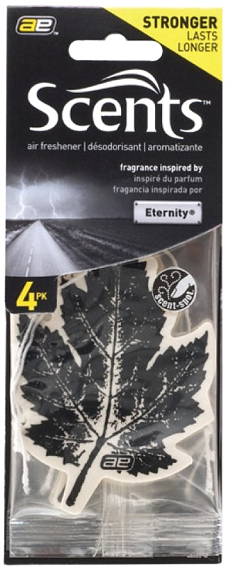 Auto Expressions Leaf Scents NOR53-4P Air Freshener, Eternity Pack of 6