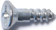 Midwest Fastener 02533 Screw, #6 Thread, 1/2 in L, Coarse Thread, Flat Head, Phillips Drive, Sharp Point, Steel, Zinc
