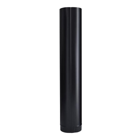 Imperial BM0120 Stove Pipe, 6 in Dia, 36 in L, Steel, Black, Pack of 10