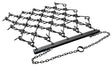 Behlen Country 3018371 Drag Harrow, 48 in OAW, Up to 45 hp Tractor, 1/2 x 4 in Tine