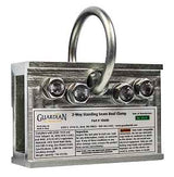 Guardian Fall Protection 10600 2-Way Universal Standing Seam Roof Clamp, Galvanized Steel