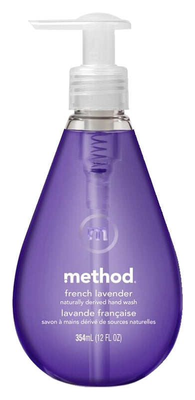 method 31 Hand Wash, Gel, Lavender, French Lavender, 12 oz Bottle