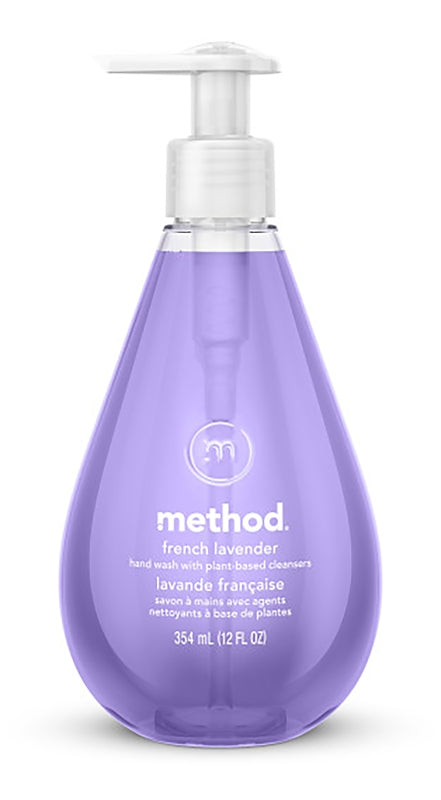 method 31 Hand Wash, Gel, Lavender, French Lavender, 12 oz Bottle