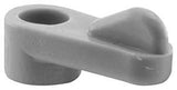 Prime-Line 341-0446 Window Screen Clip, Plastic, Gray, Pack of 6