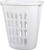 Sterilite 12568006 Open Laundry Hamper, 2.3 bu Capacity, White, 14-3/8 in W, 21-7/8 in H, 21 in D, Pack of 6