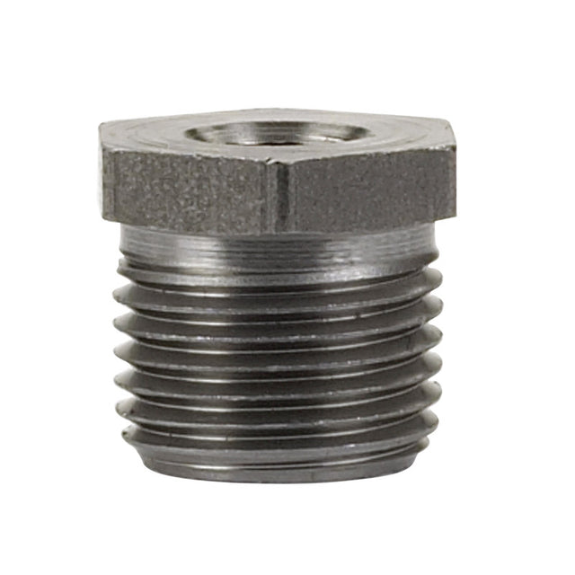 Billco Corporation 1/2 in. MPT X 3/8 in. D MPT Black Steel 0.61 in. L Hex Bushing, Pack of 5