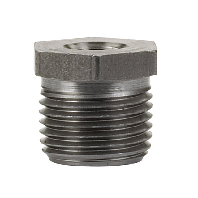 Billco Corporation 3/4 in. MPT X 1/2 in. D MPT Black Steel Hex Bushing, Pack of 5
