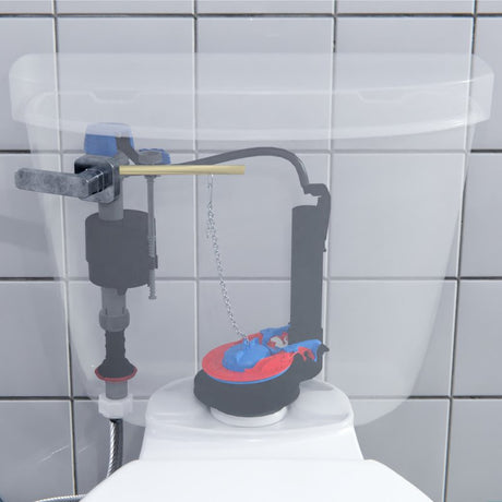 Fluidmaster 523A-013-T4 Universal Super Flapper, For: 2 in and 3 in Flush Valves