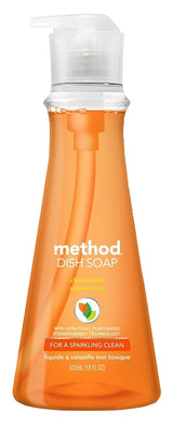 method 735 Dish Soap, 18 fl-oz, Liquid, Clementine, Orange