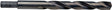 Irwin 67825 Jobber Drill Bit, 25/64 in Dia, 5-1/8 in OAL, Spiral Flute, 2-Flute, 25/64 in Dia Shank, Reduced Shank