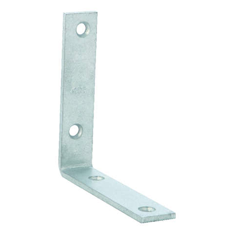 Ace 4 in. H X 0.875 in. W X 4 in. D Galvanized Steel Inside L Corner Brace