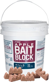 J.T. Eaton 709AP Bait Block, 9 oz Pail, Apple, Solid