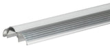 Frost King ST26HRA Series Top Threshold, 1 in H, 36 in L, 3 in W, Aluminum/Vinyl, Silver