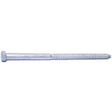 Midwest Fastener 05603 Lag Screw, 1/2-6 Thread, 10 in OAL, 2 Grade, Galvanized Steel, SAE Measuring