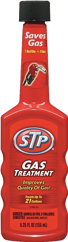 STP 78573 Gas Treatment, 5.25 oz Bottle