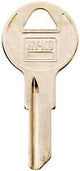 Hy-Ko 11010Y103 Key Blank, Brass, Nickel, For: Yale Cabinet, House Locks and Padlocks, Y103 Key Number, Pack of 10