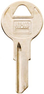 Hy-Ko 11010Y103 Key Blank, Brass, Nickel, For: Yale Cabinet, House Locks and Padlocks, Y103 Key Number, Pack of 10