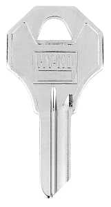 Hy-Ko 11010Y10 Key Blank, Brass, Nickel-Plated, For: Yale Y10 Locks, Pack of 10