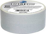 IPG 6720WHT Duct Tape, 20 yd L, 1.88 in W, Polyethylene-Coated Cloth Backing, White