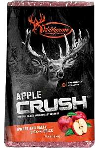 Wildgame INNOVATIONS FG-00329 Apple Crush Brick, Apple Flavor, 4 lb, Pack of 6