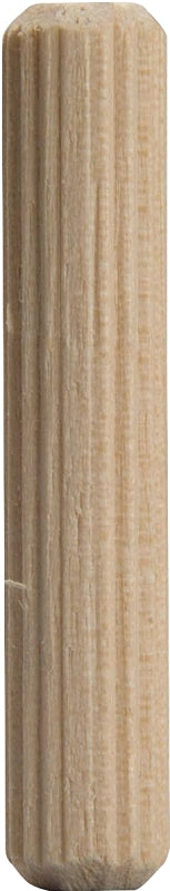 Waddell 878F DP-10 Dowel Pin, 1/2 in Dia, 2 in L, Hardwood, Pack of 10