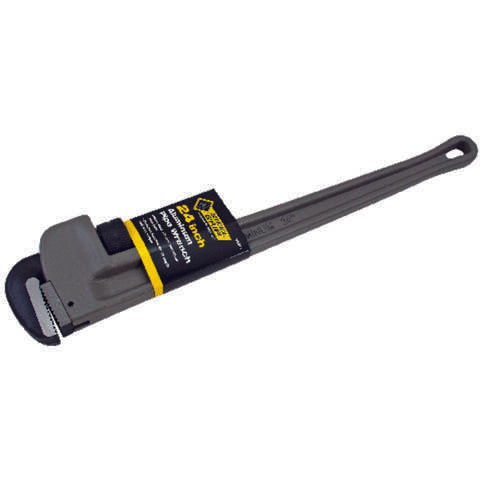 Steel Grip Pipe Wrench 24 in. L 1 pc