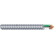 Southwire Armorlite 68580021 Armored Cable, 12 AWG Cable, 2 -Conductor, 25 ft L, Copper Conductor