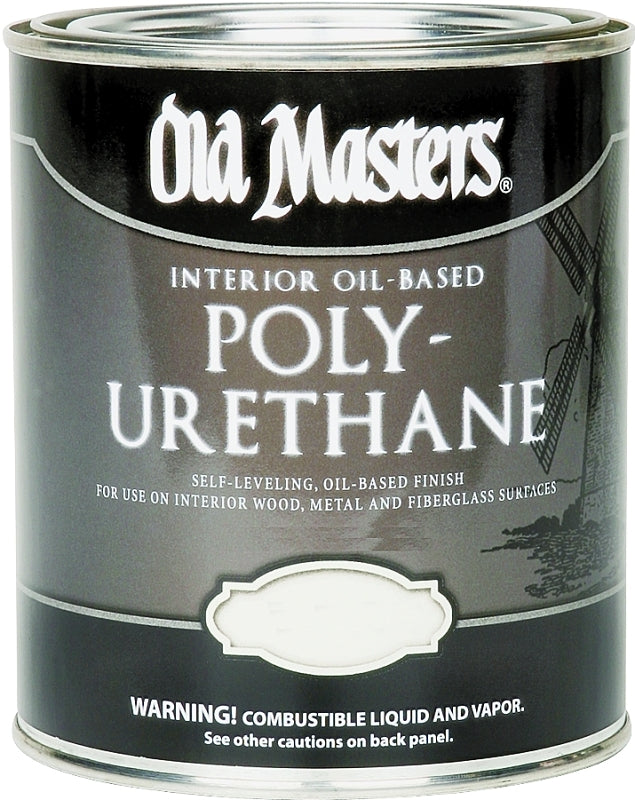 Old Masters 49616 Polyurethane, Satin, Liquid, Clear, 0.5 pt Can