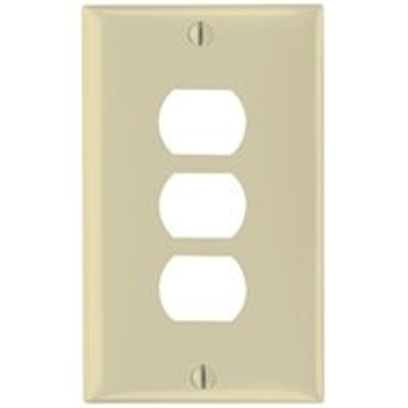 Legrand K3I Wallplate, Standard-Size, 4-1/2 in L, 2-3/4 in W, 1-Gang, Thermoset