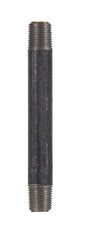 Anvil Beck 1 in. MPT Black Steel 9 in. L Nipple