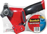 Scotch 3850-ST Series Packaging Tape, Heavy-Duty, 54.6 yd L, Clear, 1.88 in W, Polypropylene Backing