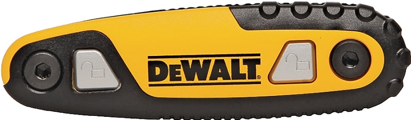 DEWALT DWHT70263M Hex Key Set, Includes: 9 mm, 10 mm, 15 mm, 20 mm, 25 mm, 27 mm, 30 mm and 40 mm Tips, 8-Piece, Steel