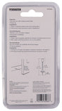 ProSource H20-Z021C-PS Heavy-Duty Rigid Door Stop, 15/16 in Dia Base, 3-1/8 in Projection, Die-Cast Zinc & Plastic