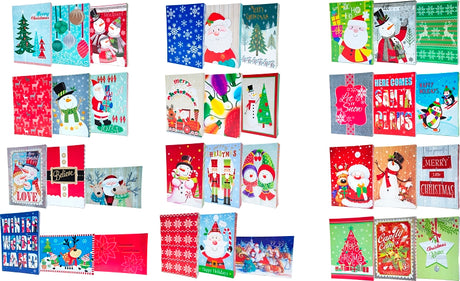 Hometown Holidays IG133600/69547 Gift Wrapping, 11-1/4 in W, 11-1/4 in H, Paper, Assorted Color Design, Pack of 8