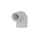 Charlotte Pipe Schedule 40 3/4 in. Spigot X 3/4 in. D Slip PVC Street Elbow 1 pk, Pack of 25